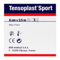 Tensoplast Sport 6 cm x 2,5 Meter: Poröse elastische Klebebinde